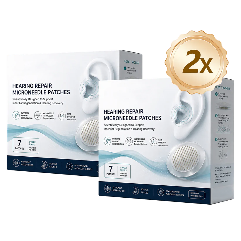 HEARING SUPPORT MICRONEEDLE PATCHES