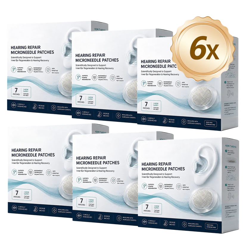 HEARING SUPPORT MICRONEEDLE PATCHES