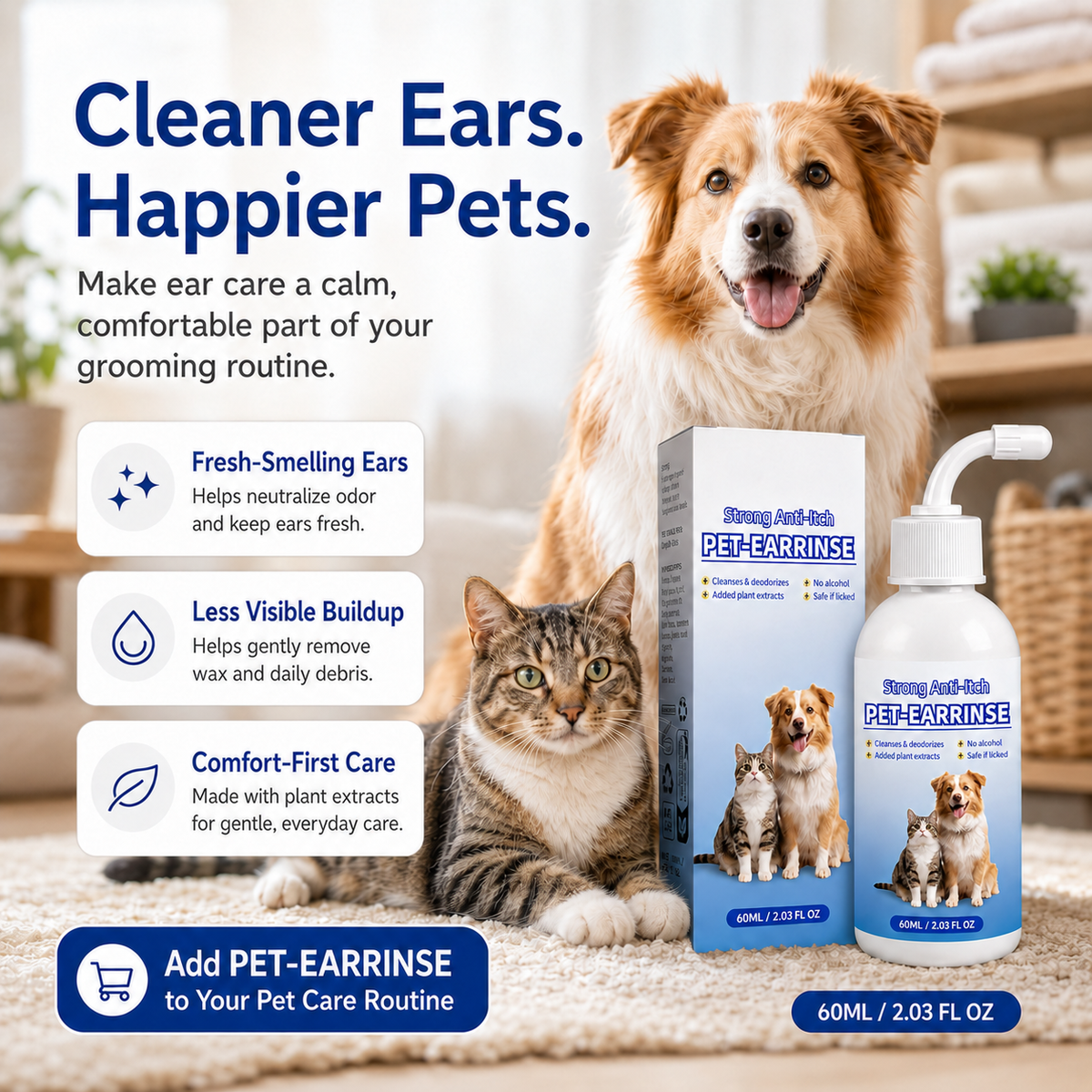 Pet Ear Cleansing Solution
